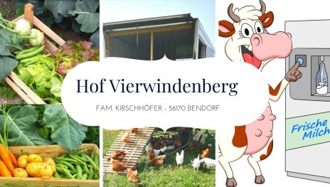 Milchautomat und SB Produkte Hof Vierwindenberg | © Hof Vierwindenberg
