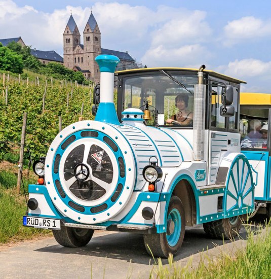 "Winzerexpress" in Rüdesheim | © Marlis Steinmetz