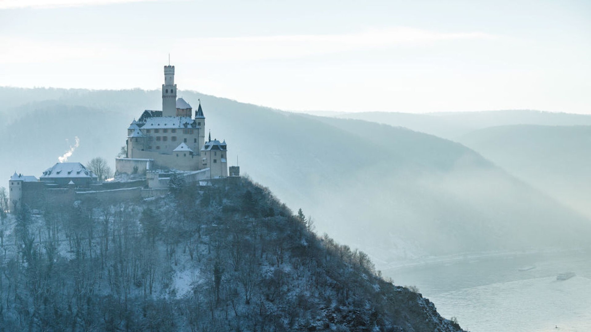 Marksburg im Winter | © Dominik Ketz/Rheinland-Pfalz-Tourismus GmbH