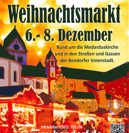 Plakat Weihnachtsmarkt | © Stadt Bendorf