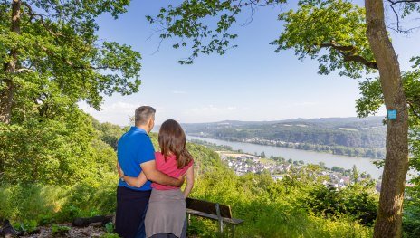 Wandern mit Ausblick auf den Rhein | © Tourist-Information Bad Breisig