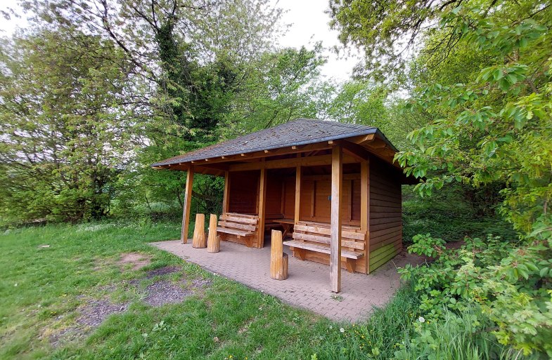 Hütte 2 | © Tourist-Info Erlebnis Rheinbogen