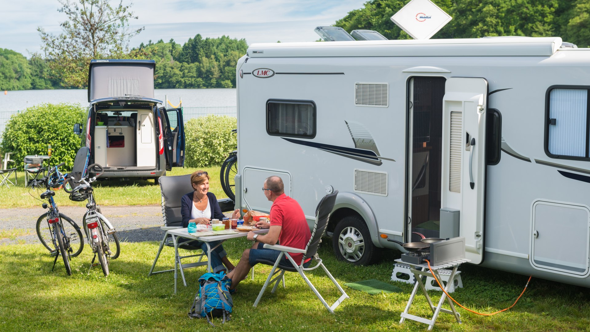 Camperfreuden am Romantischen Rhein | © Dominik Ketz / Rheinland-Pfalz Tourismus GmbH