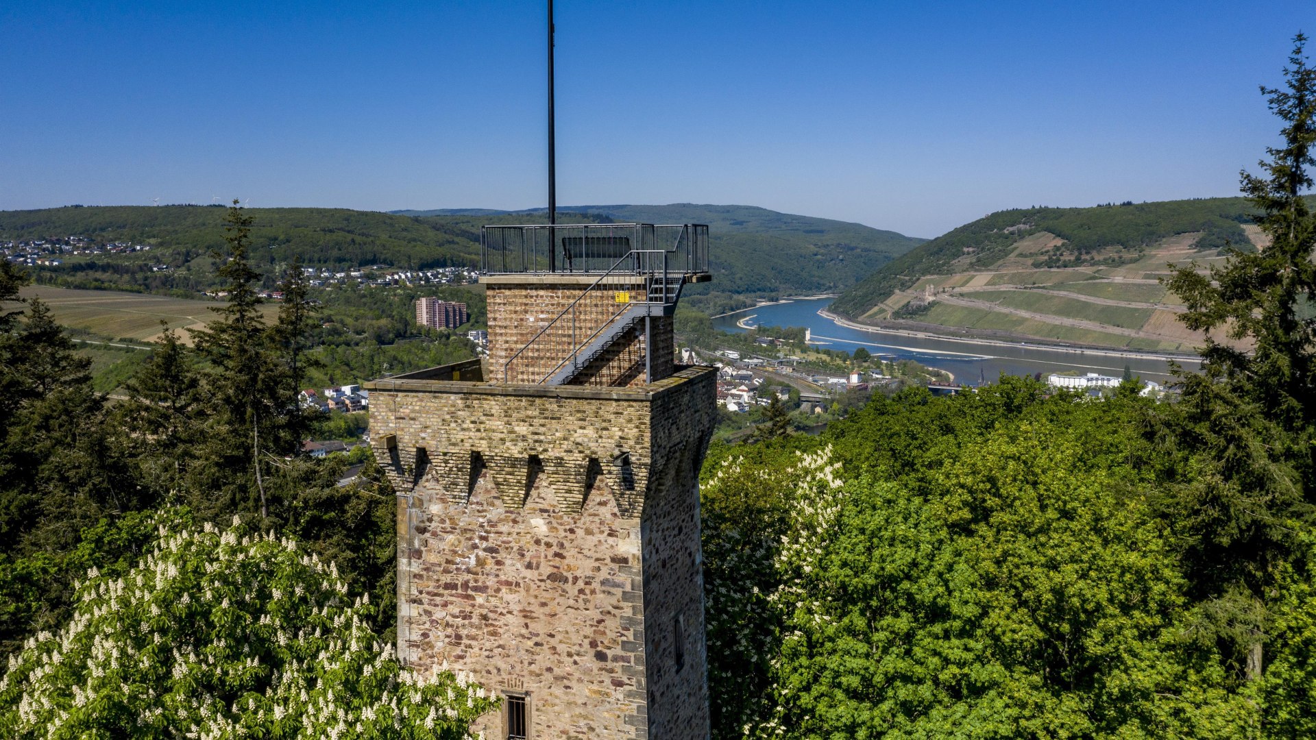 Kaiser Friedrich-Turm | © Quelle Stadt Bingen Foto Torsten Silz