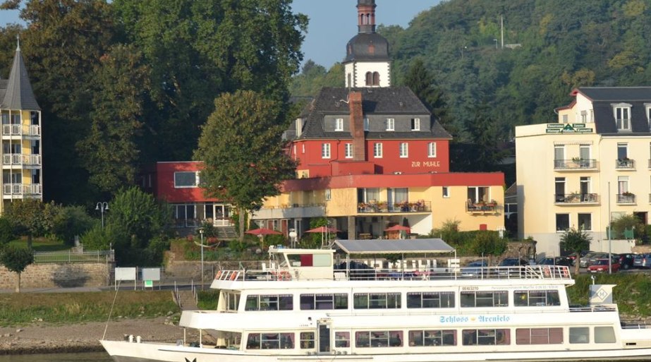 Zur Muehle Rheinansicht | © Hotel Zur Mühle