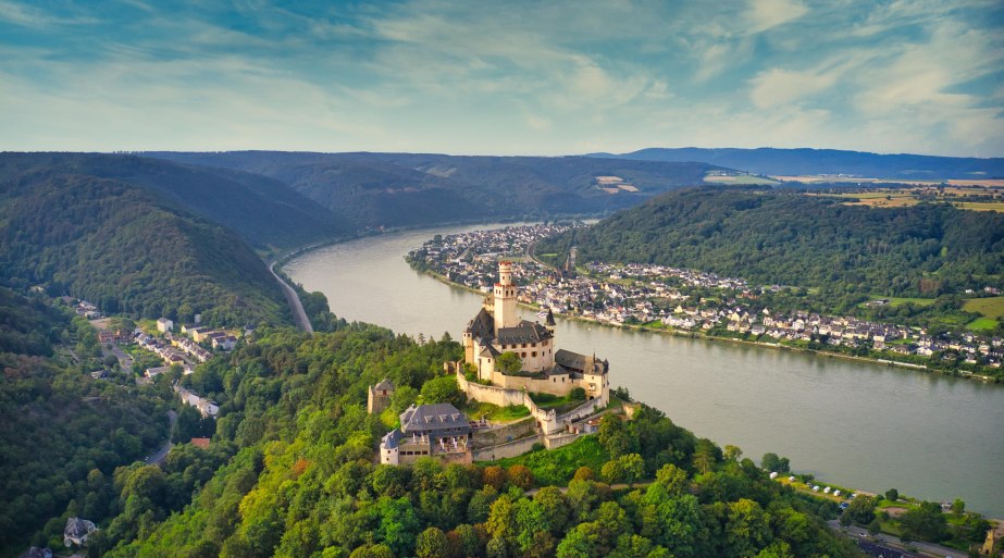 Blick auf die Marksburg | © Sebastian Reifferscheid / Loreley-Touristik GmbH