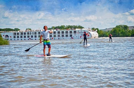 Stand Up Paddling im Rheingau | © Dietmar Tietze