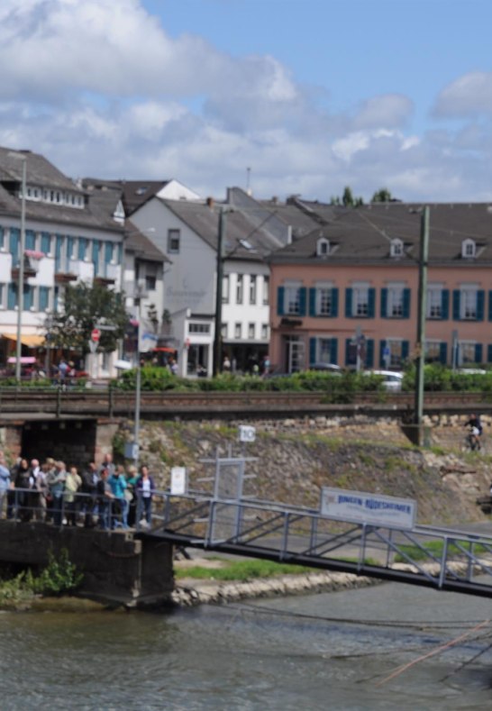 Schiffsanleger vor dem Hotel | © Hotel Krone Rüdesheim