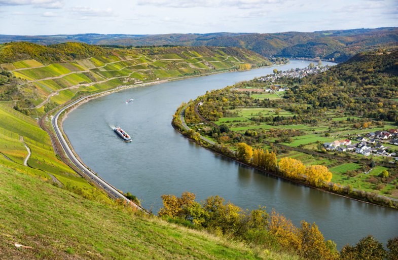 Blick auf den Bopparder Hamm | © Henry Tornow