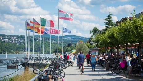 Rheinpromenade in Remagen | © Henry Tornow