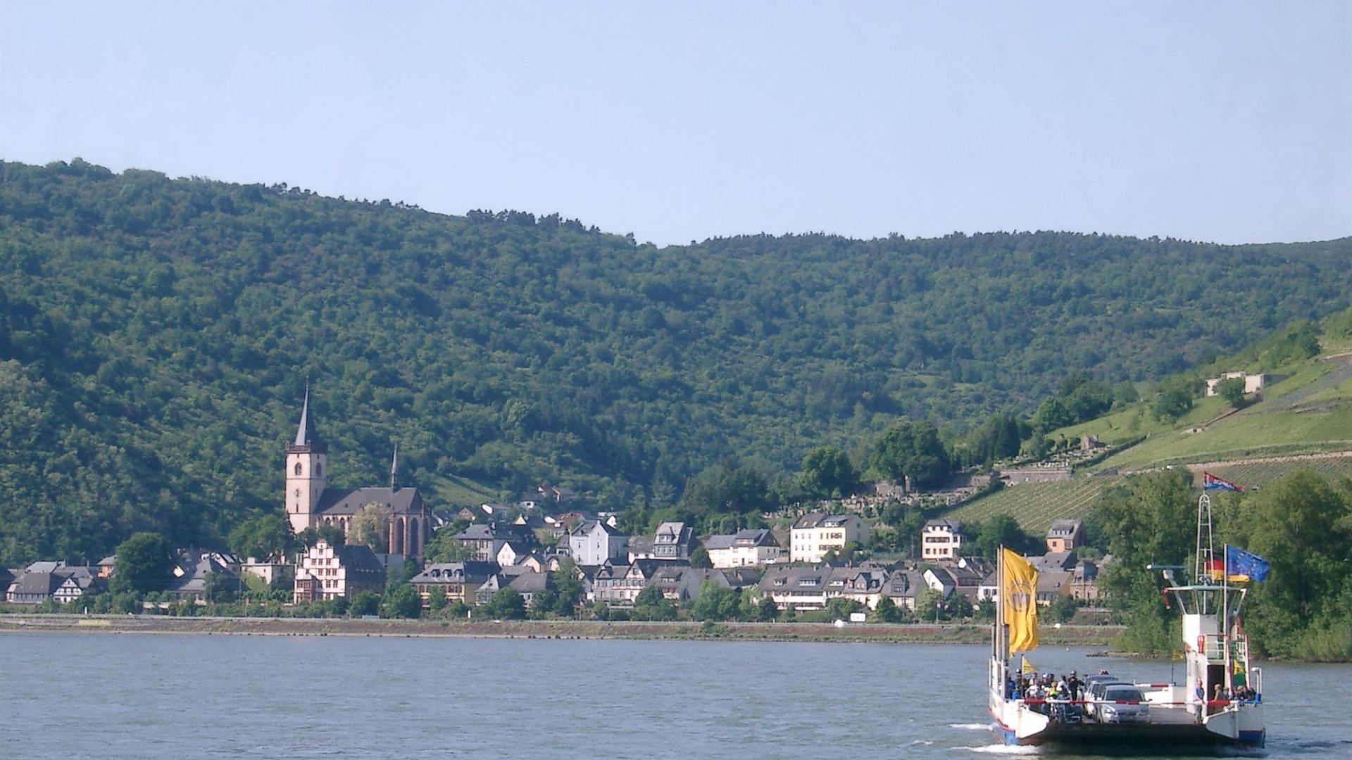 Mittelrheinfähre Lorch-Niederheimbach | © Stadt Lorch am Rhein