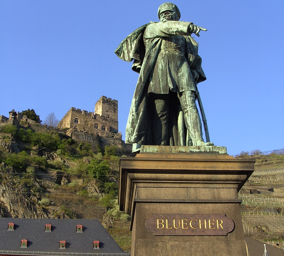 Blücher Monument in Kaub | © Jens Niemeyer