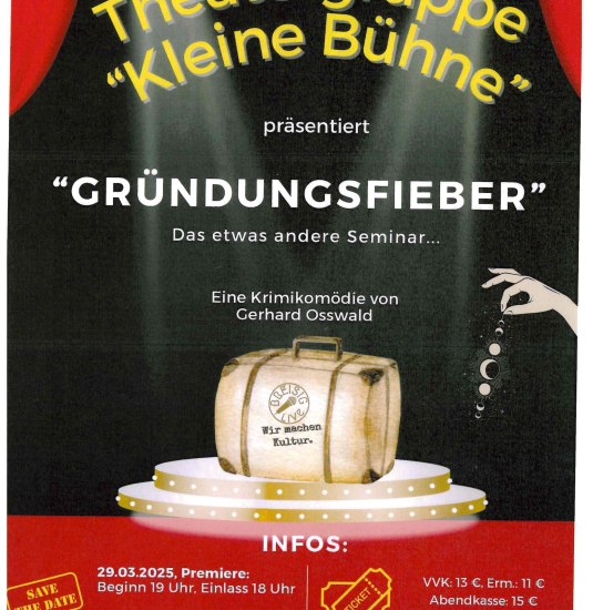 Plakat Gründungsfieber | © Breisig.live