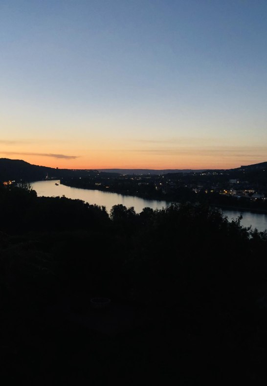 Rheinblick am Abend | © Hinrichsen