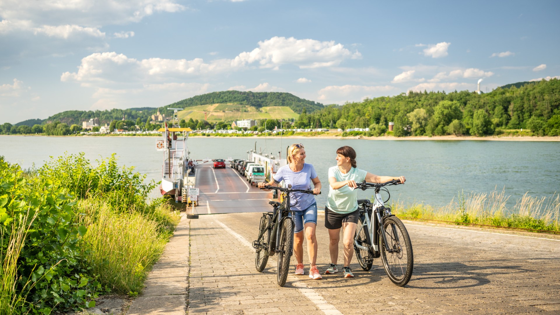 An der Fähre bei Bad Breisig | © Dominik Ketz, CC BY SA 4.0 