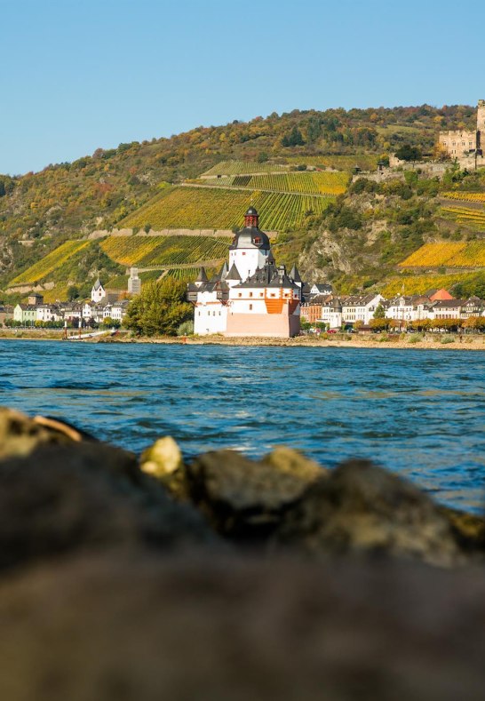 Pfalzgrafenstein & Burg Gutenfels, Kaub | © Henry Tornow/Romantischer Rhein Tourismus GmbH