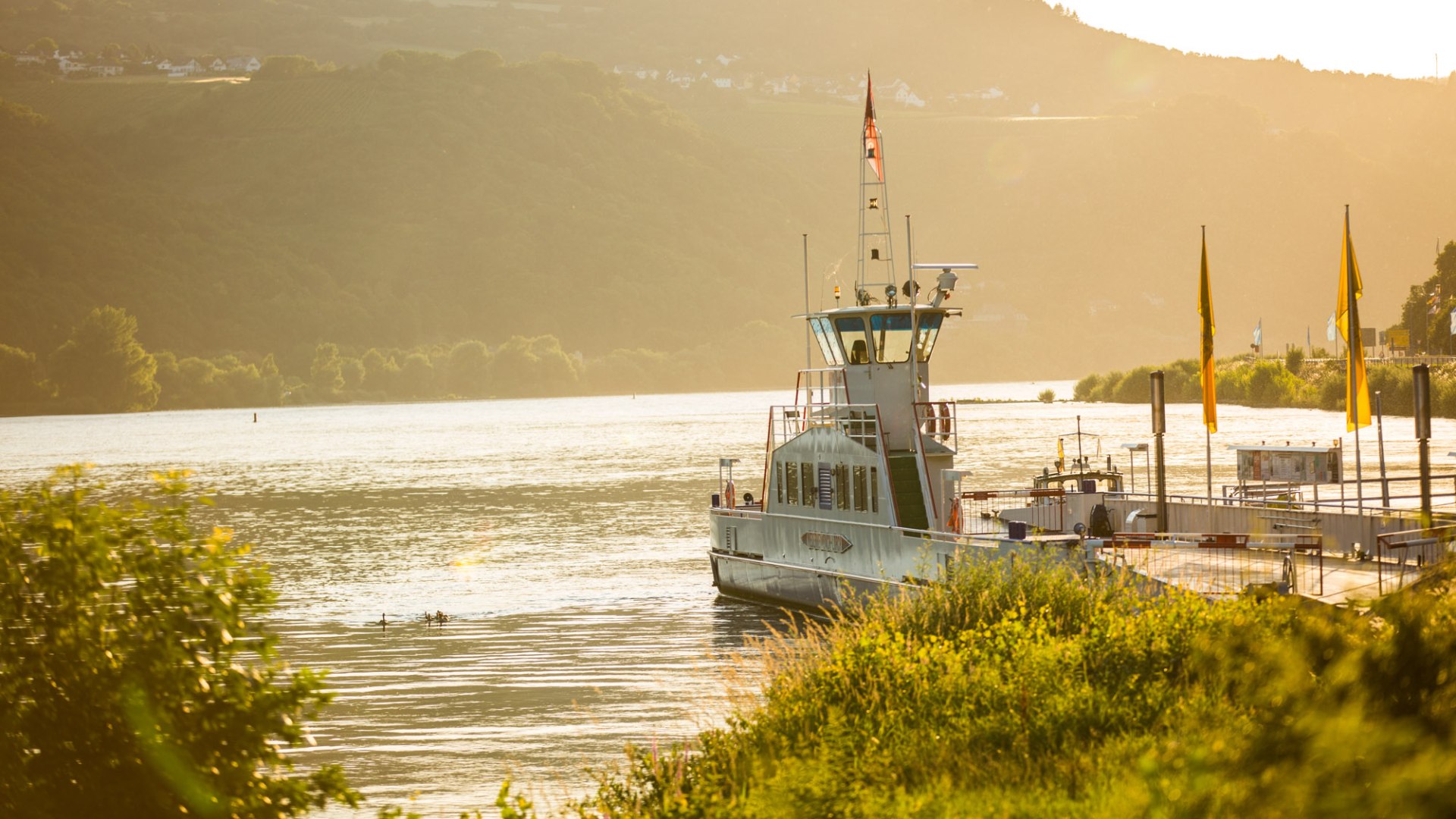 Rhine Ferry at Lorch | © Henry Tornow