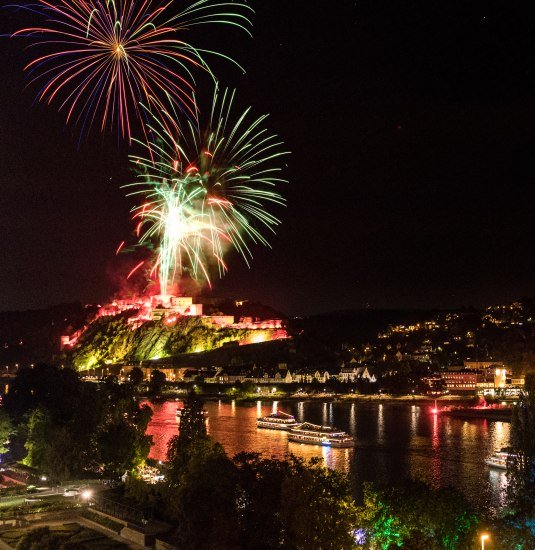 Rhein in Flammen in Koblenz | © Dominik Ketz