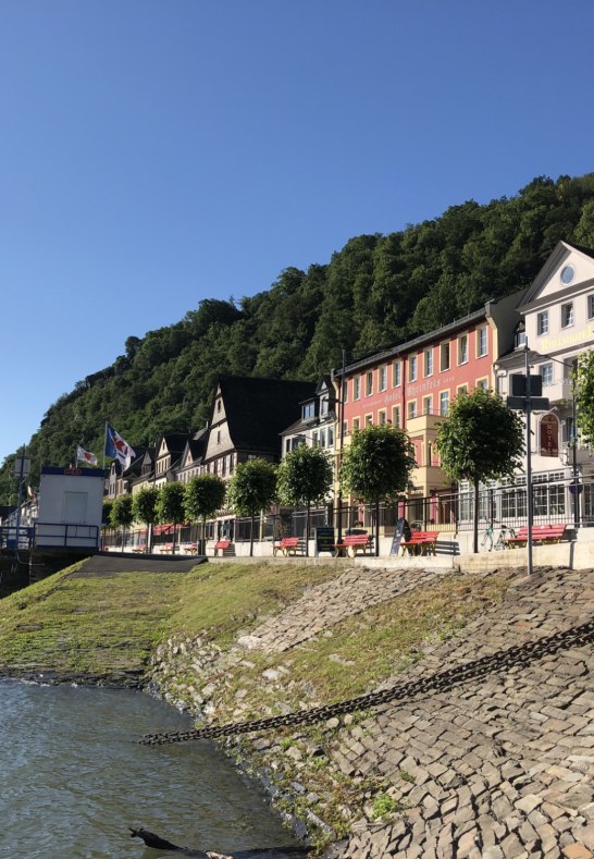 Uferpromenade in St. Goar | © rheingucken.de