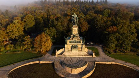 Luftaufnahme Niederwalddenkmal | © HA Hessen Tourismus, k22