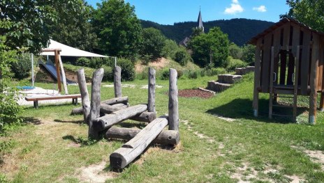 Balancierbalken | © Gemeinde Spay, Thomas Becker