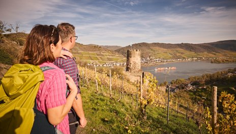 An der Ruine Fürstenberg | © Marco Rothbrust, Romantischer Rhein Tourismus GmbH