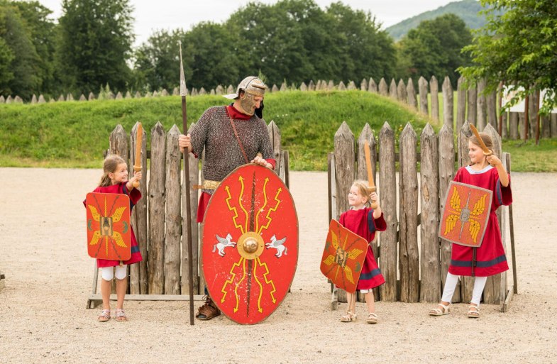 Familienspaß in der RömerWelt | © Dominik Ketz/Rheinland-Pfalz Tourismus GmbH