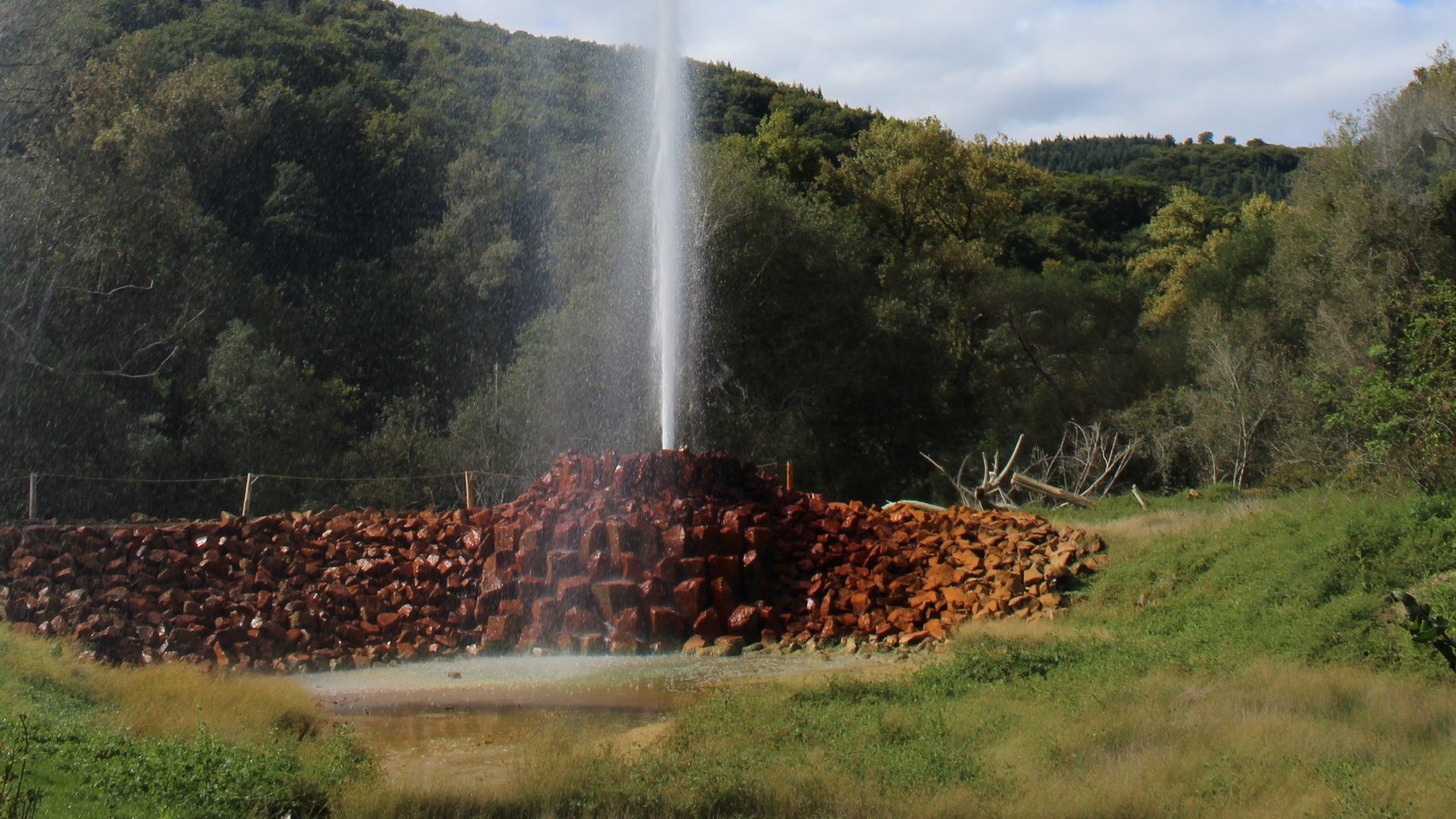 Geysir Andernach | © Kevin Kalfels/Romantischer Rhein Tourismus GmbH