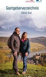 Cover "Host list Rheinsteig & RheinBurgenWeg" | © Romantischer Rhein Tourismus GmbH