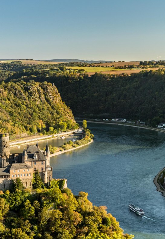 Burg Katz und Loreley | © Dominik Ketz