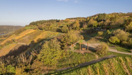 Weinbergschaukel über Leutesdorf | © Andreas Pacek