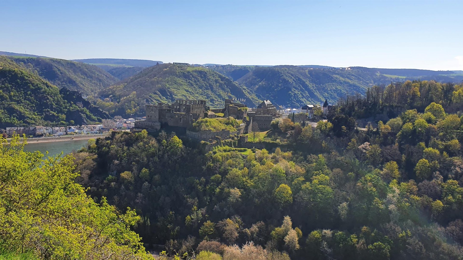 Blick aufs Mittelrheintal | © T. Biersch