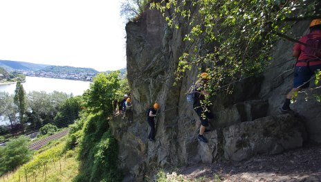 Mittelrhein Klettersteig | © Achim Weiler