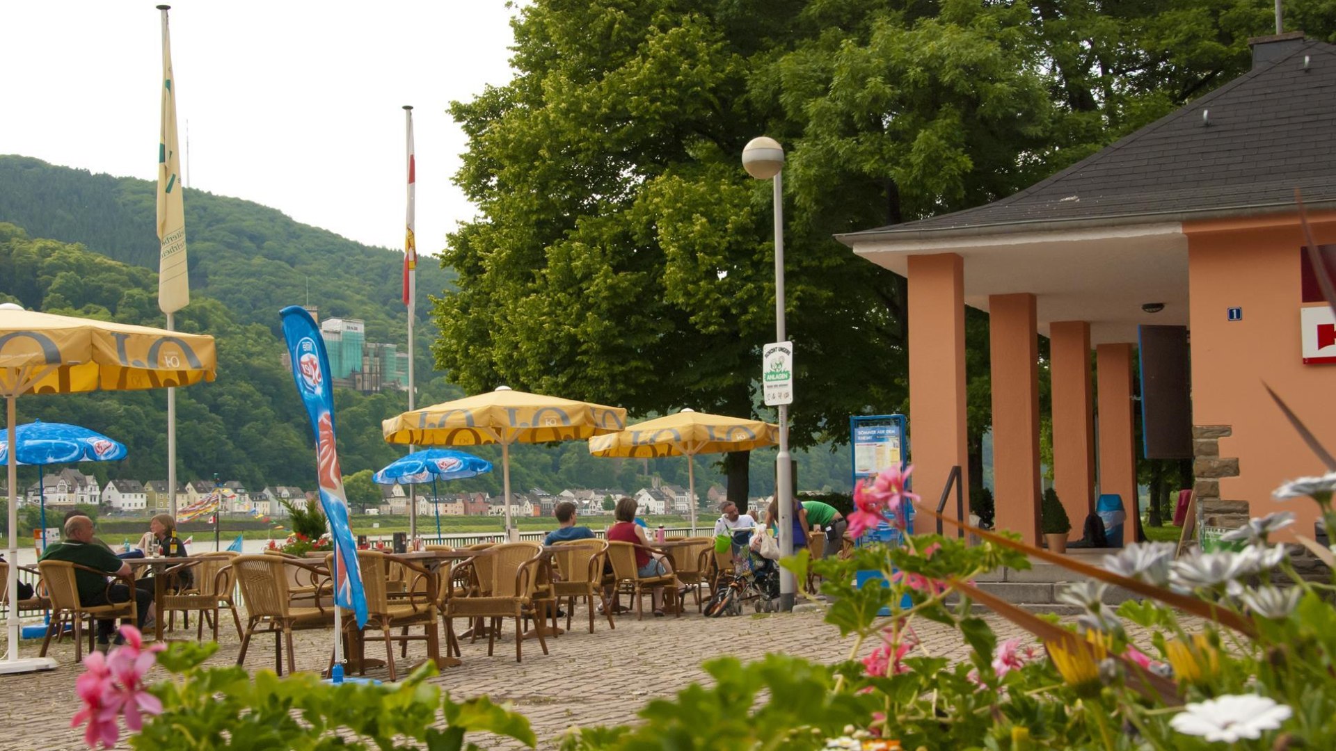 Café Neuberts am Rhein | © Neubert, Lahnstein