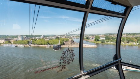 Seilbahn Kabine | © Koblenz Touristik GmbH / Dominik Ketz