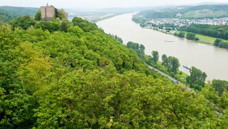 Blick auf Burg Rheineck | © Dominik Ketz/Romantischer Rhein