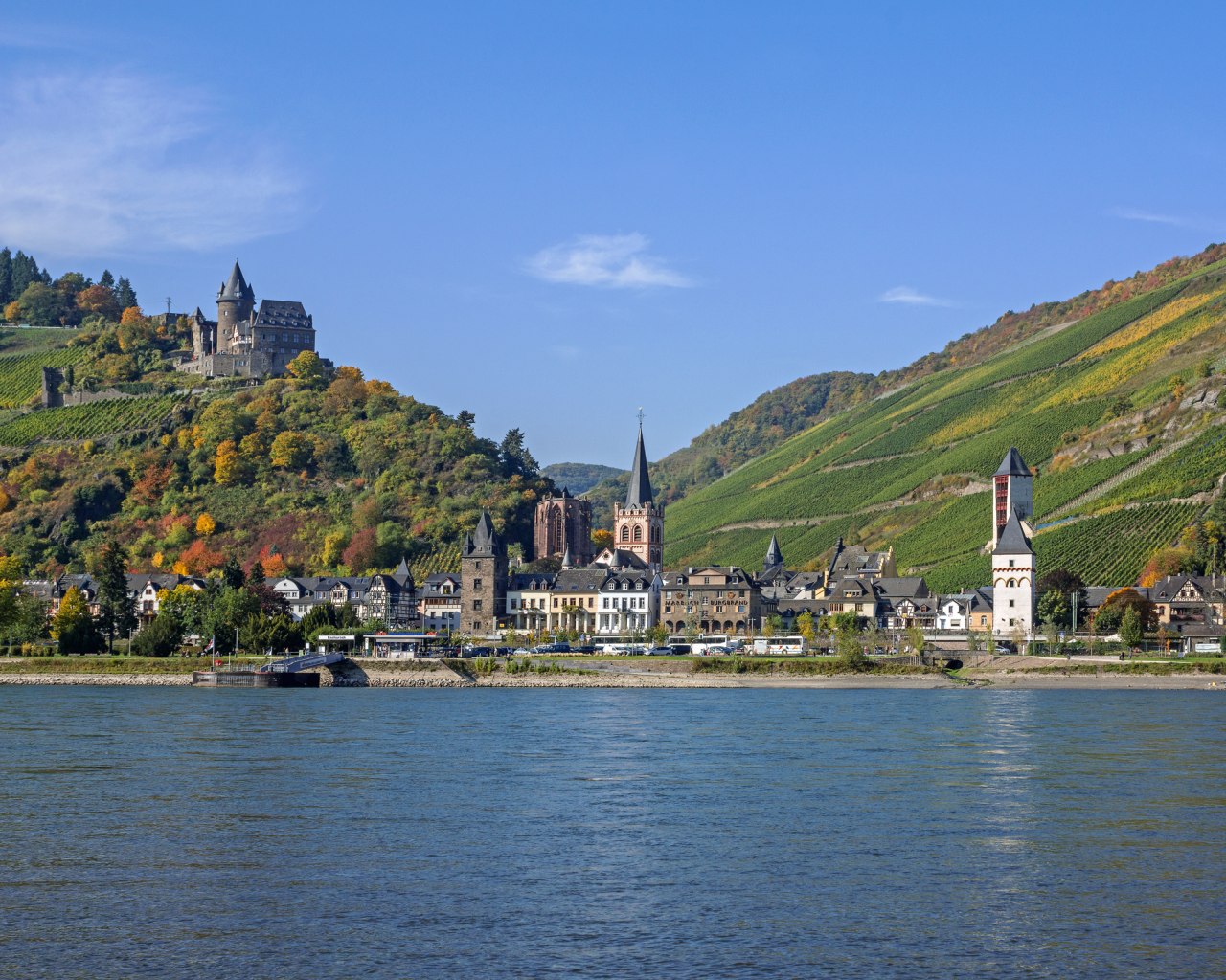 Blick auf Bacharach | © Friedrich Gier