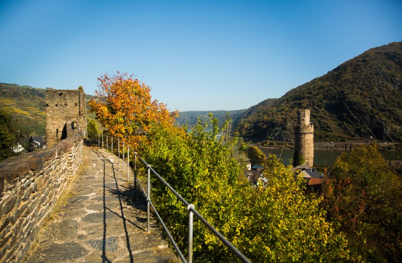 Begehbare Stadtmauer, Oberwesel | © Henry Tornow