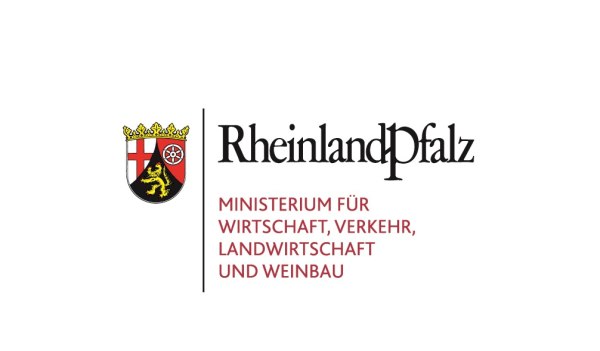 Logo Ministerie van Economische Zaken, Verkeer, Landbouw en Wijnbouw Rijnland-Palts | © Ministerie van Economische Zaken, Verkeer, Landbouw en Wijnbouw van Rijnland-Palts