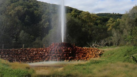 Geysir Andernach | © Kevin Kalfels/Romantischer Rhein Tourismus GmbH