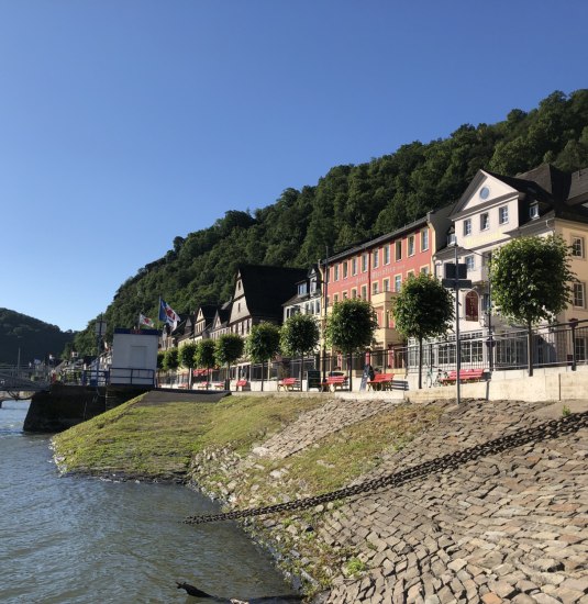 Uferpromenade in St. Goar | © rheingucken.de