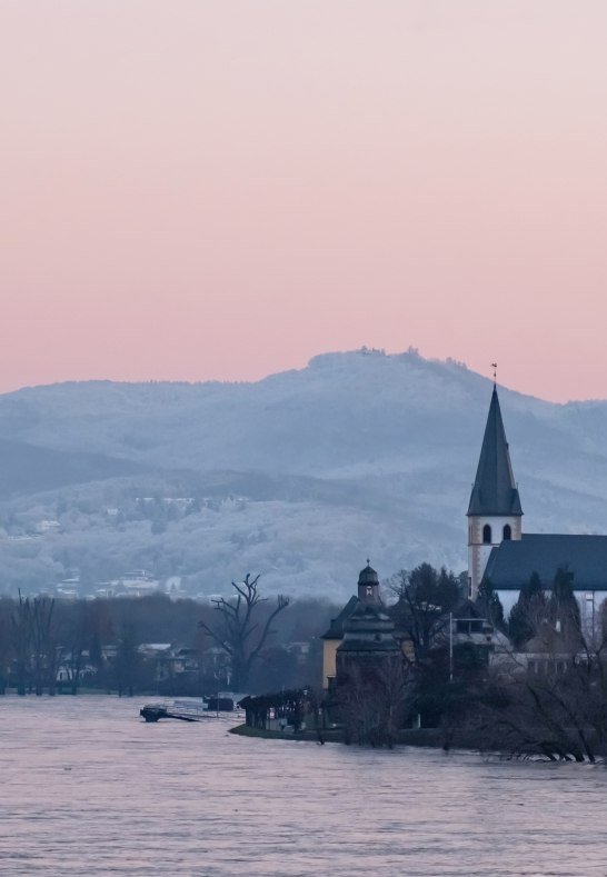 Blick auf Unkel und das Siebengebirge | © Andreas Pacek