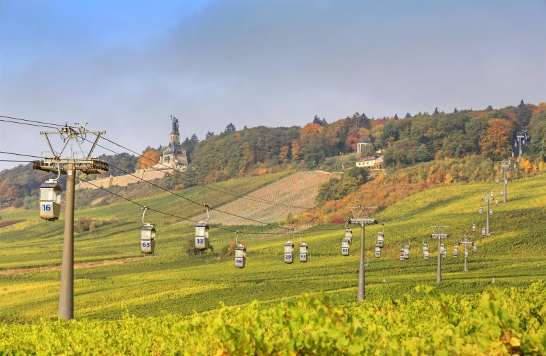 Cable car in autumn | © Marlis Steinmetz