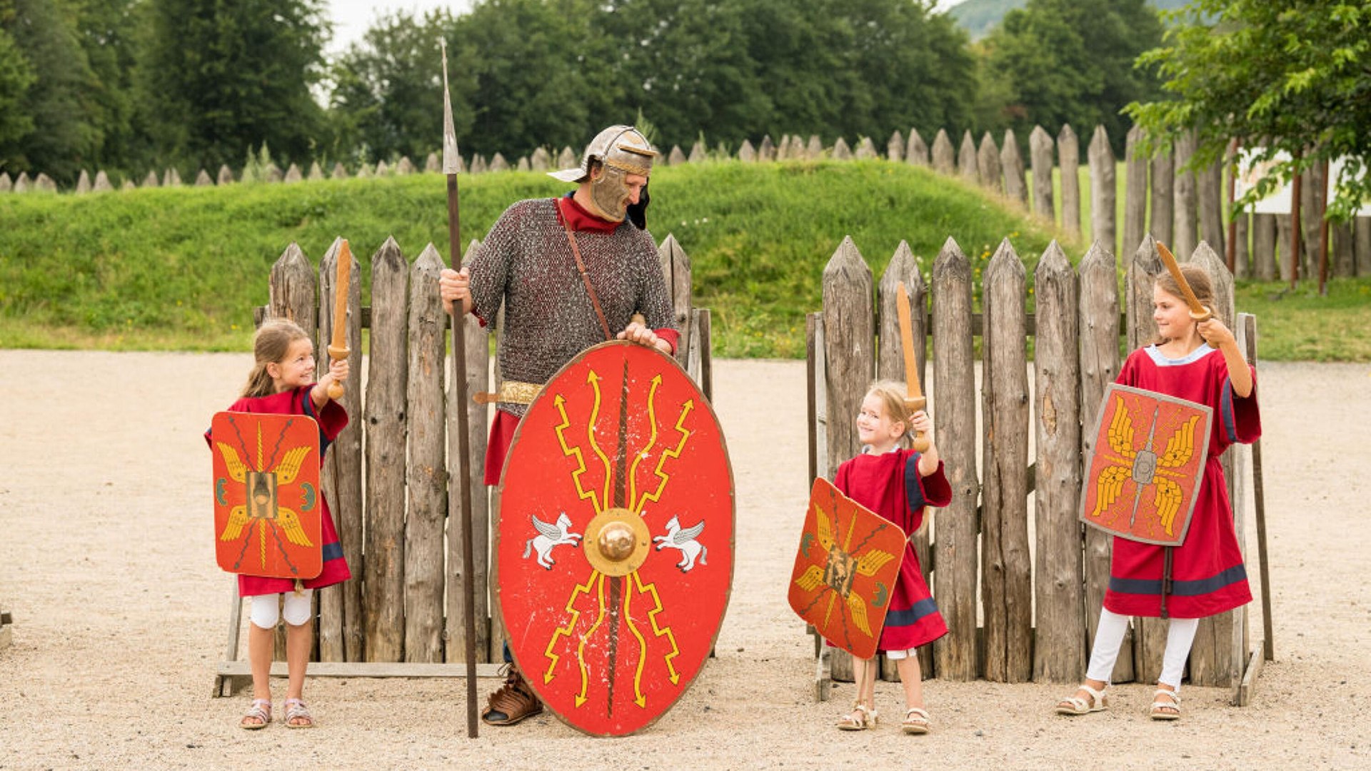 Familienspaß in der RömerWelt | © Dominik Ketz/Rheinland-Pfalz Tourismus GmbH