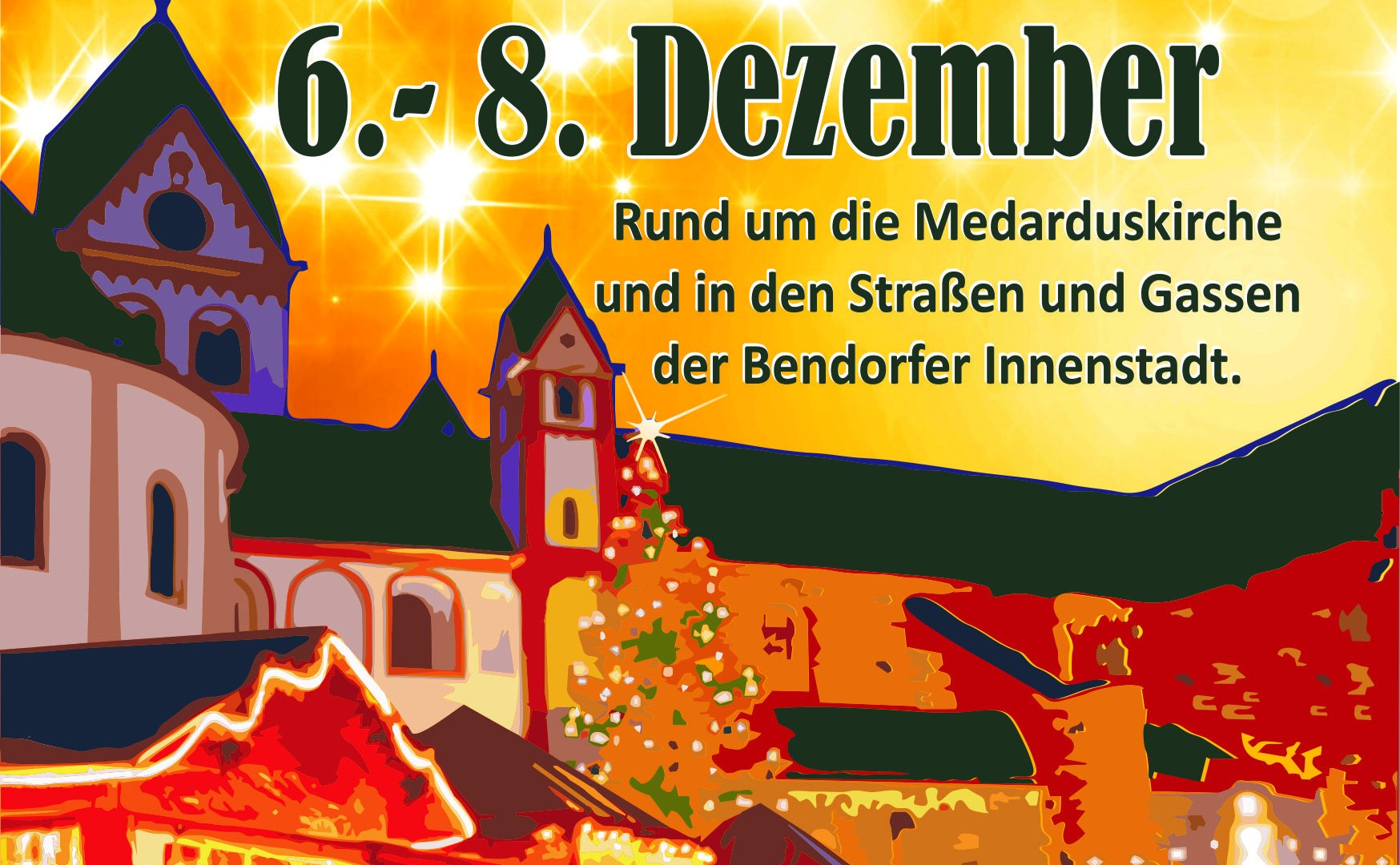 Plakat Weihnachtsmarkt | © Stadt Bendorf