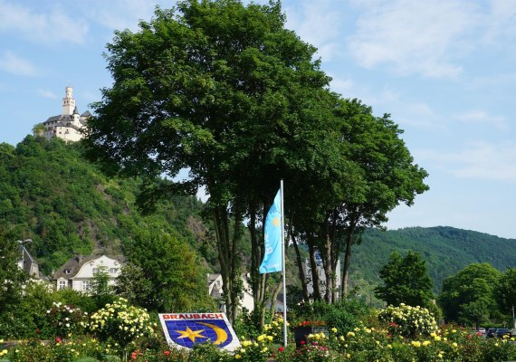 Braubach Blick auf Marksburg Gemälde | © Tourist-Info Braubach / Bastian Clos