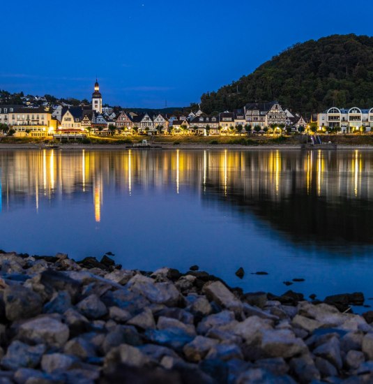 Rheinpromenade blau | © Andreas Ennenbach/Tourist-Info Bad Breisig