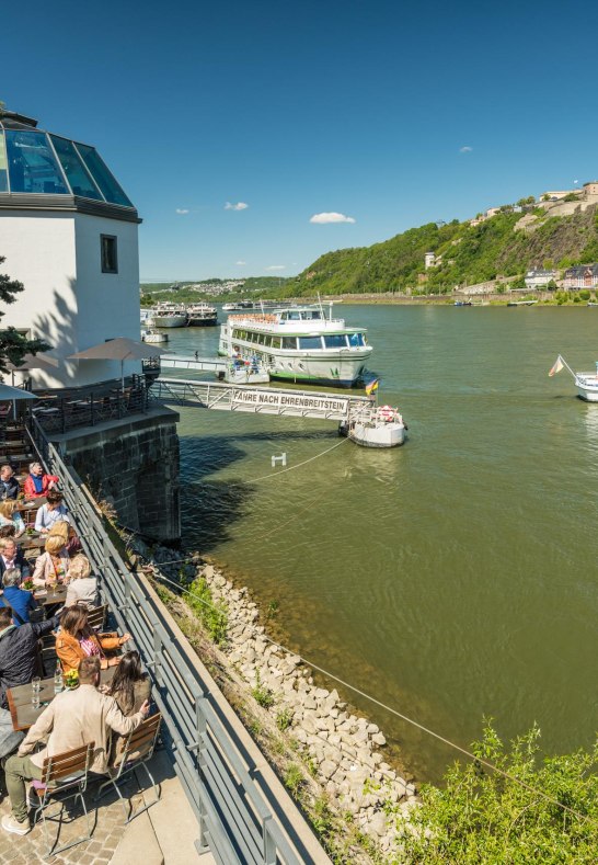 Pegelhaus Außen | © Koblenz-Touristik GmbH / Dominik Ketz