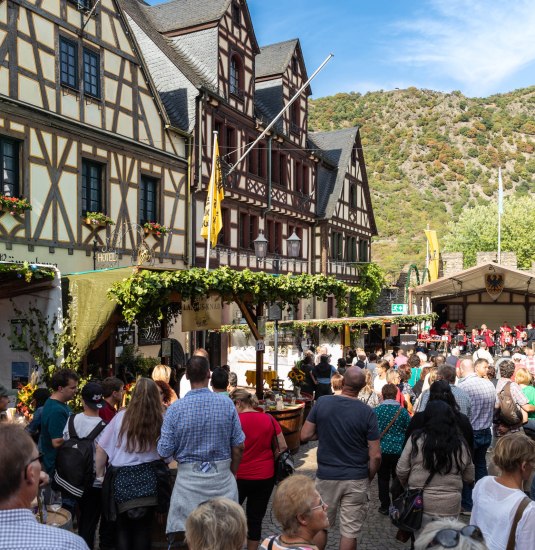 Weinmarkt Oberwesel | © Dominik Ketz