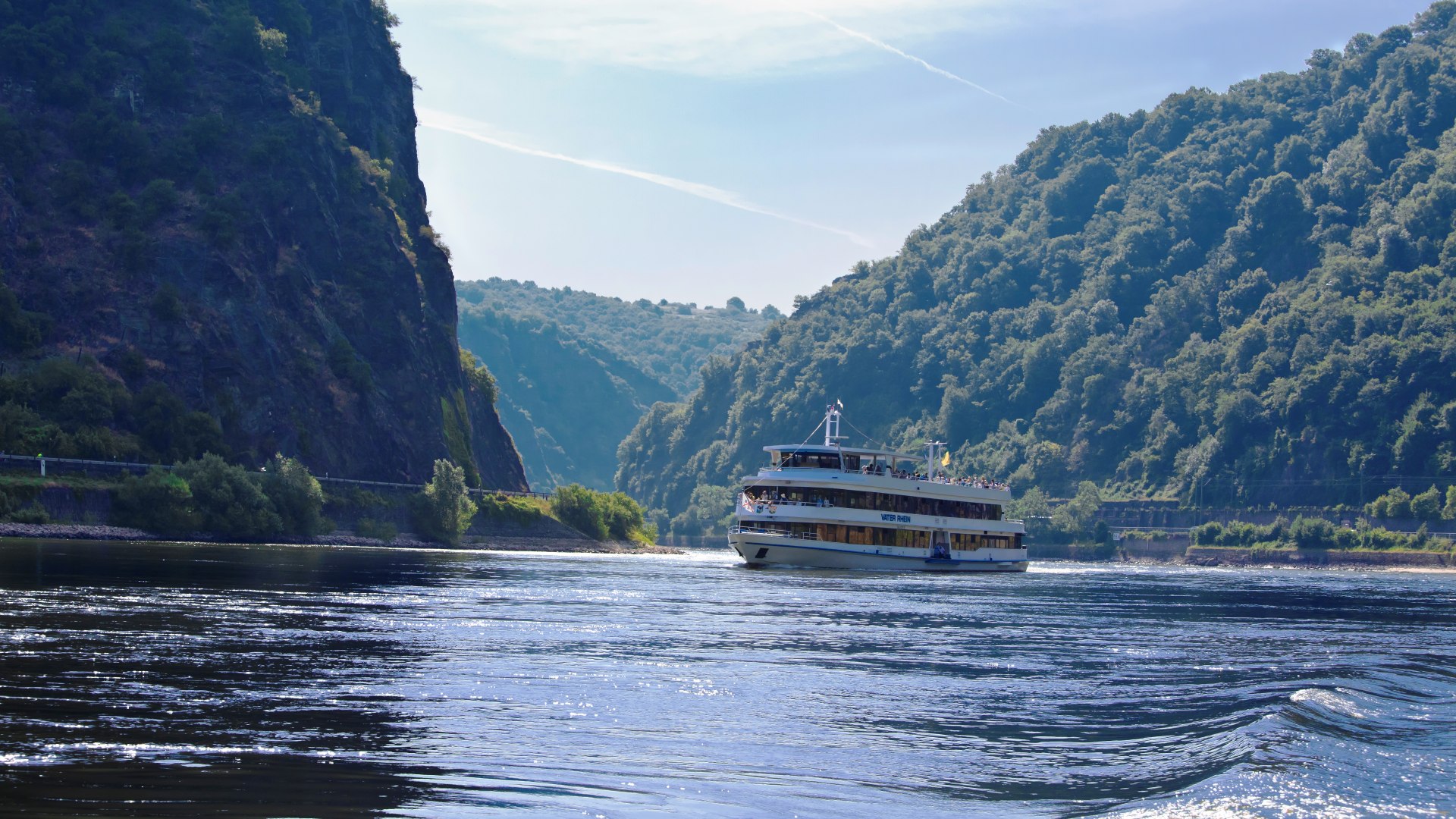 Schiff an der Loreley | © Werbeagentur Knopf